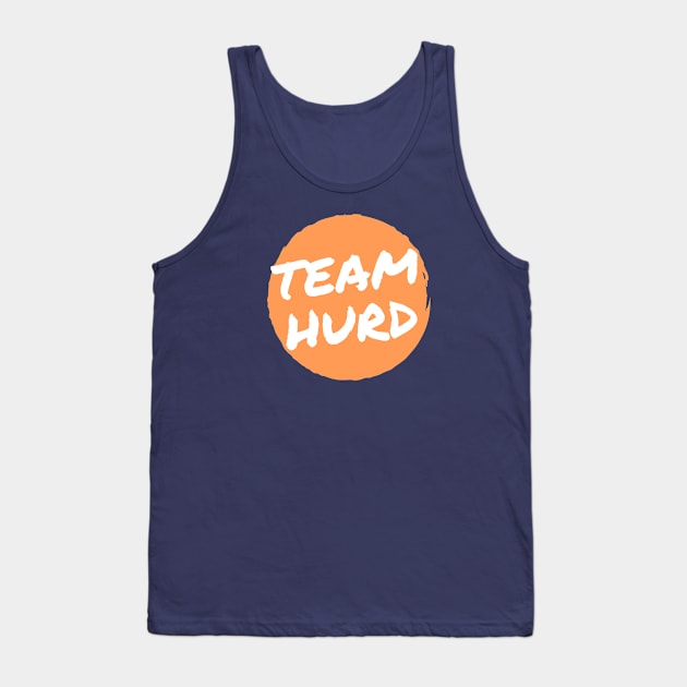 Team Hurd Tank Top by Half In Half Out Podcast